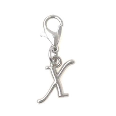 Imagem de Fecho cursivo itálico inicial de aço inoxidável com clipe no berloque, boné de formatura, borla, evento, cartão de convite, chá de bebê, aniversário, agradecimento, celebração, personalizado, parabéns