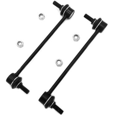 Imagem de XCPMC Barra estabilizadora de suspensão, 2 peças, esquerda e direita para Elantra Forte Rondo | Substituir OE#: K750032 Preto