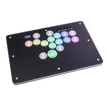 Imagem de TIKITAKA Kylinix T16 with 0.5mm High-Speed Trigger KASUMI Switches, matto ABS Buttons, RGB lights, Leverless Controller 14mm Ultra-Thin SF6 PC/PS4/Switch
