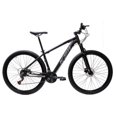 Imagem de Bicicleta Aro 29 Bike Ksw Xlt 21 Marchas Alumínio Freio A Disco Preto Fos -ad Prata 17