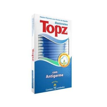 Imagem de Hastes Flexíveis Bastonetes Topz Com 75 Unidades