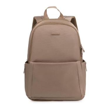 Imagem de Mochila Feminina Executiva Para Notebook Versatille Marrom - Bagaggio,