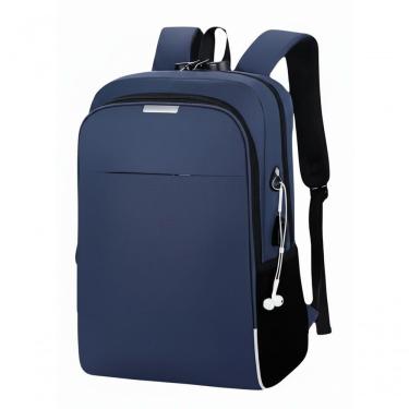 Imagem de Mochila Executiva Para Notebook Com Entrada Usb Azul