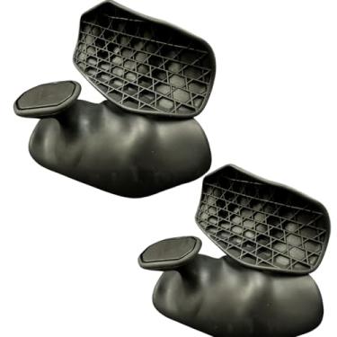 Imagem de Luva Academia, Luva de Academia Musculação Treino Protetor de Pegada Antiderrapante Halteres Barras, 20cm(KIT 2 PARES PRETO)