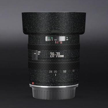 Imagem de EF 28-70 3.5-4.5 II Capa de lente película antirarranhões adesivo protetor de corpo película protetora decalque para Canon EF 28-70mm F3.5-4.5 II (preto estrelado)