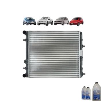 Imagem de Kit Radiador VW Gol GV 09> e Fox 09> 1.0 e 1.6 com Água Desmineralizada