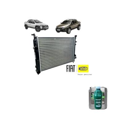 Imagem de Kit Radiador Palio 1.6/1.8 16V Fire + Aditivo Paraflu Verde 20L + Água Desmineralizada 1L