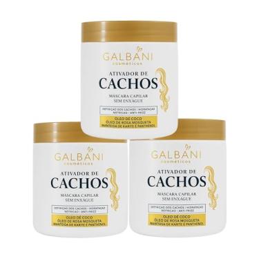 Imagem de kit 03 Ativador de Cachos sem enxágue 500g