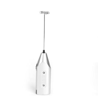 Imagem de Mingzhe Batedor de Ovos Elétrico, Batedor de Leite, Ferramentas de Cozinha, Misturador Portátil, Prata