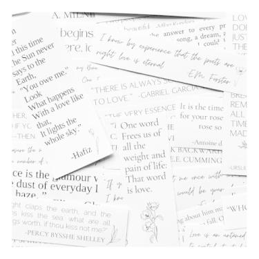 Imagem de TriluckyDeco Adesivos brancos com citações de amor para álbum de fotos de casamento, artigos de scrapbook de noivas, tema de casais estéticos, para noivas, scrapbooking, I Love You, aniversário