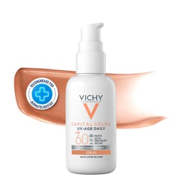 Imagem de Capital Soleil Uv-Age Daily Anti-Idade 3 em 1 FPS60 40g