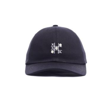 Imagem de Boné Bali Company Dadhat Jogo da Velha Bera, preto, un