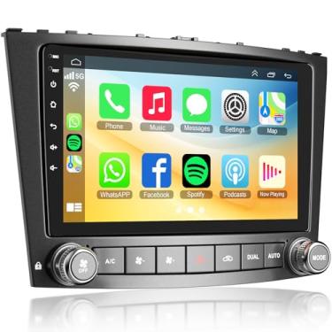 Imagem de Rádio estéreo automotivo 4G + 64G para Lexus IS250 IS350 2006-2012, tela sensível ao toque de 10,1 polegadas, suporte estéreo Android 12, sem fio, Carplay/Android Auto/WiFi/GPS/Bluetooth 5.2/câmera de