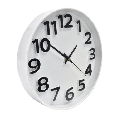 Imagem de Relógio Parede 25Cm Silencioso Minimalista Neutro 5730