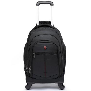 Imagem de Mochila de Rodinhas Executiva Notebook Trabalho Swissport 30L-Unissex