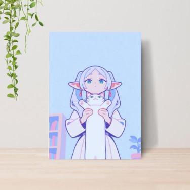 Imagem de Quadro Decorativo Anime Frieren A4  Placa MDF - Lomi Art, FRI01
