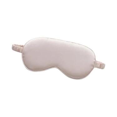 Imagem de Máscara De Olhos De Seda Para Viagem E Sono, Protetor Ocular Portátil 