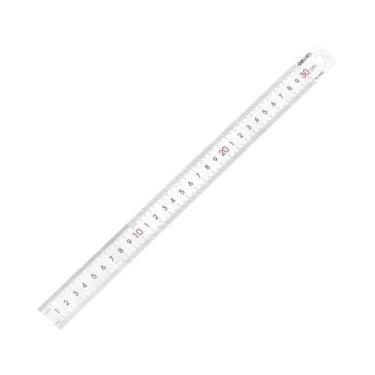 Imagem de Régua De Aço Inoxidável Para Estudantes E Marceneiros 15 20 30 50cm Fe