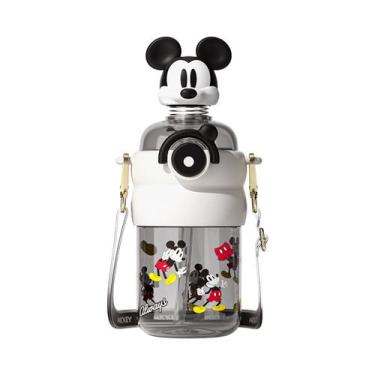 Imagem de Garrafa de Água Infantil Squeeze Mickey Mouse 600ml Escola Passeio Res