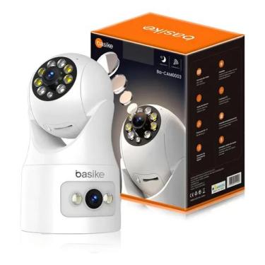 Imagem de Câmera WiFi de Segurança, 360º 2k Dupla Lentes 2 Em 1 com Áudio Bidire