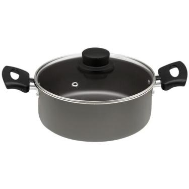 Imagem de Jogo de Panelas Eirilar Antiaderente de Alumínio Grafite 12 Peças Faci