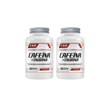 Imagem de Kit 2 Cafeína + Taurina 200mg 2x60 cápsulas FNB Sports Nutrition-Unissex