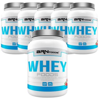 Imagem de KIT ATACADO: 6x Whey Protein Foods 900g-Unissex