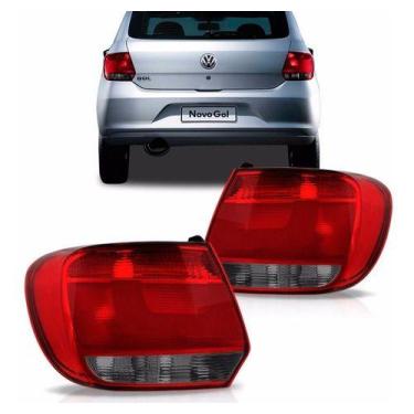 Imagem de Par lanterna traseira gol g6 12 13 14 15 fume - HT