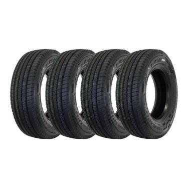 Imagem de Kit 4 Pneus DoubleStar Aro 17,5 235/75R17,5 DSRS01 18 Lonas 143/141J Liso