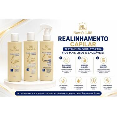 Imagem de Realinhamento Capilar Nawts Life Progressiva Sem Formol