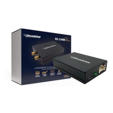 Imagem de Receptor Automotivo de TV Digital Full Seg Pro Line Roadstar - RS134BR