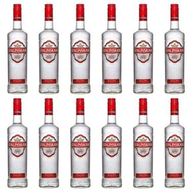 Imagem de Vodka Stalinskaya - 1L Kit12