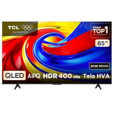 Imagem de Smart TV TCL 65 Polegadas QLED 4K P7L WiFi Bluetooth Google TV HDR10+ 120 Hz VRR AIPQ 65P7L