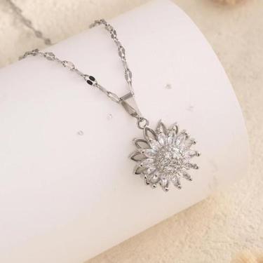 Imagem de Conjunto De Joias De Casamento Feminino: Brincos E Colar Românticos Co