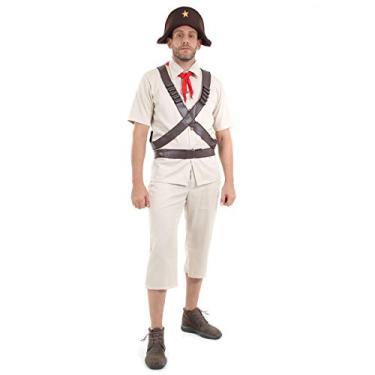 Imagem de Fantasia de Lampião Adulto de Carnaval C/Cartucheira (P 38-40)