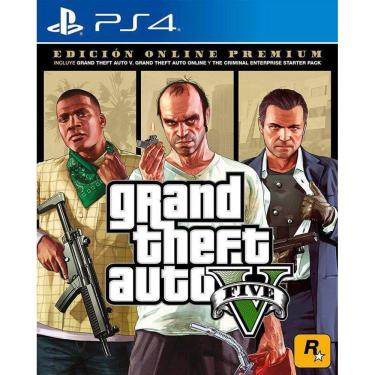 Imagem de Grand Theft Auto V Gta 5 Premium Online Edition - Ps4