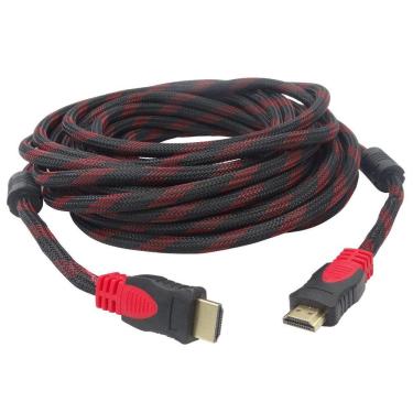 Imagem de Cabo Hdmi 1.4 5 Metros 5m FullHd 1080p Lcd Ps3 Xbox Tv 3d