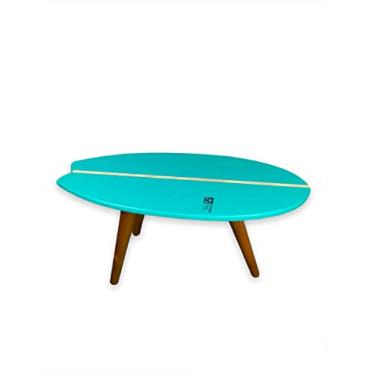 Imagem de Mesa de Centro Surf Longarina Verde-água