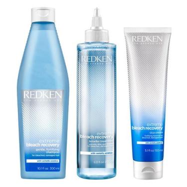 Imagem de Redken Extreme Bleach Recovery Kit  Shampoo + Leave-In + Tratamento