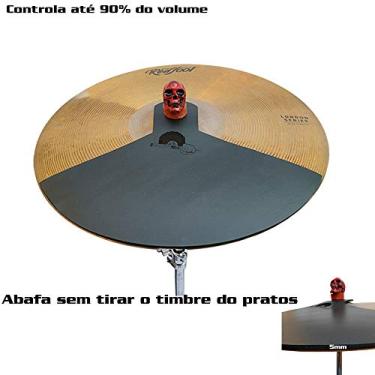 Imagem de Abafador DGroove para Prato 17 - Reduz o volume - Estude com controle
