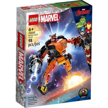Imagem de Lego Super Heroes 76243 Armadura Robo De Rocket