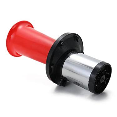 Imagem de Buzina de ar super alta 12V Vintage Retro Design Buzina de carro OO-GA Oogah buzina clássica para carro caminhão barco nível de pressão sonora alto 110DB kit de buzinas de trem (Cor: Vermelho, Tamanho: 12V)