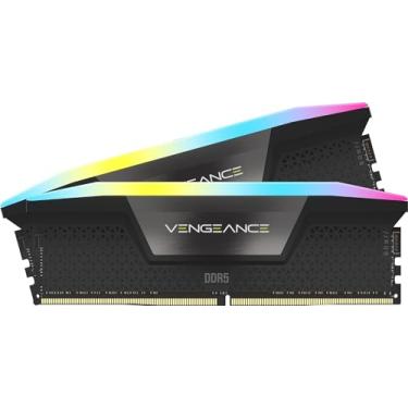 Imagem de Kit de Memória Para PC Corsair Vengeance 32Gb 7200Mhz (2x16Gb) DDR5 RGB - CMH32GX5M2X7200C34 5856