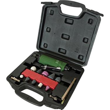 Imagem de Kit Mini Retífica Pneumática de 1/4 Pol. com 16 Peças e Maleta-POTENTE BRASIL-PNW140210