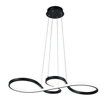 Imagem de Lustre Pendente Led 40W Preto 3 em 1 Nitrolux Bivolt LP016A