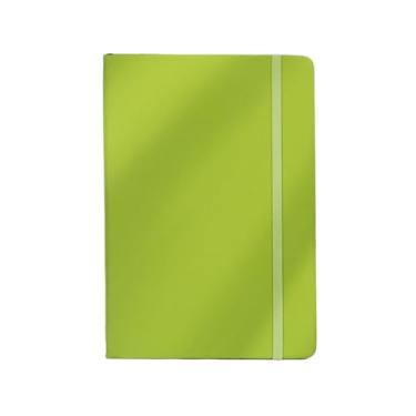 Imagem de Joucien Caderno minimalista criativo para escritório comercial caderno A5 alça Ledger-(100 folhas) alças A5s_ ramos verdes