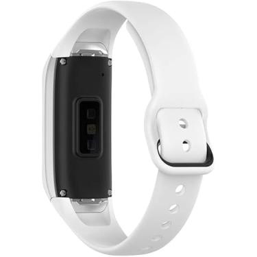 Imagem de Pulseiras de silicone NSmart compativeis com Galaxy Fit2 SM-R370 (R370, Branca)