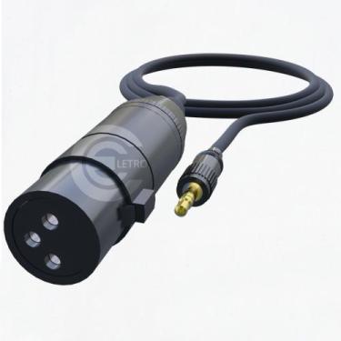Imagem de Cabo Montado Para Sistema Sennheiser e Sony Com P2 Stereo Com Rosca X 