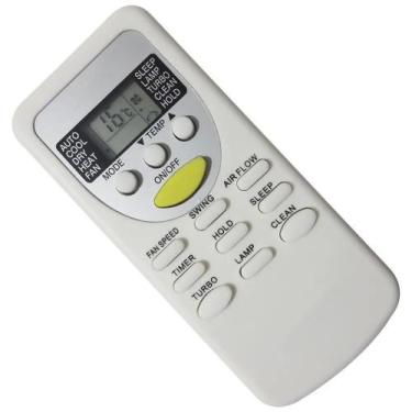 Imagem de Controle Para Ar Condicionado Philco Abs12Fce G1 Compatível - Wlw Mbte