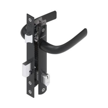 Imagem de Fechadura Papaiz 323 Perfil Serralheiro Para Porta Alumínio - Udinese,